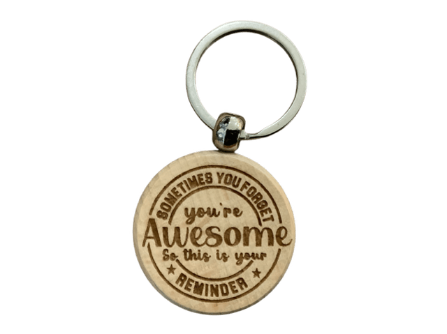 Sometimes you forget you're Awesome keyring