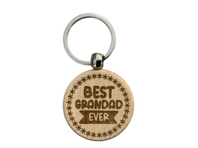 Best Grandad Ever Keyring
