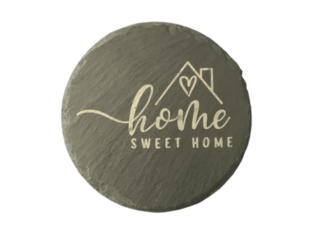 Home Sweet Home Circle Coaster