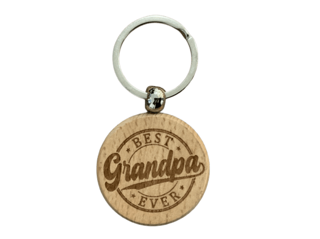 Best Grandpa Ever Keyring