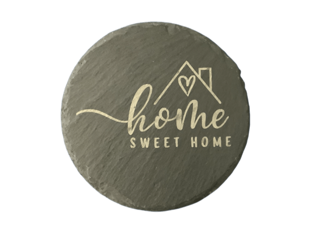 Home Sweet Home Circle Coaster