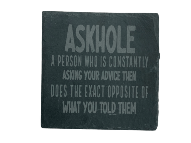 Askhole Coaster